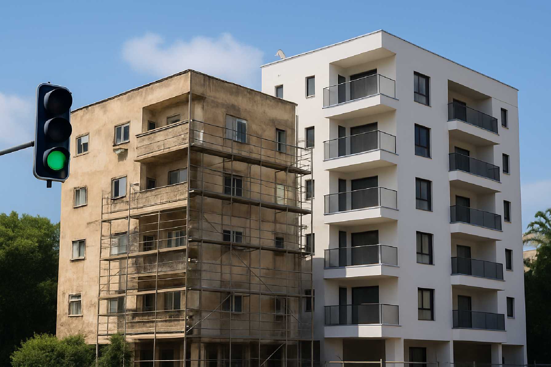 אור ירוק להתחדשות עירונית: הכנסת מאריכה את הטבות המס בתמ"א 38