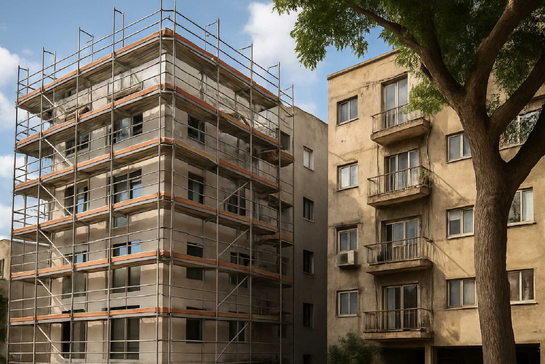 דרך המשפט: תמ"א 38 מתקדמת למרות התנגדויות בעלי דירות