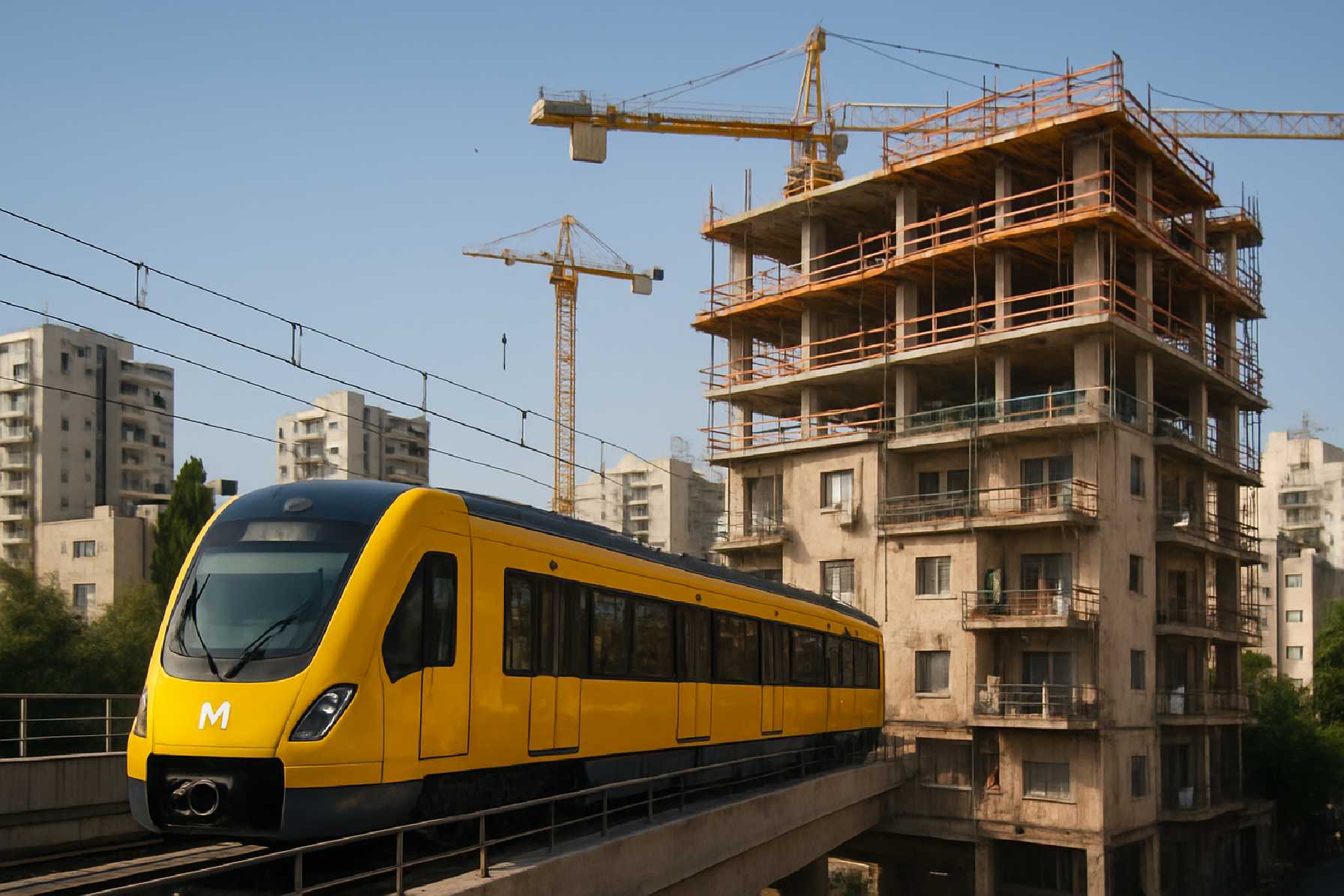 תמ"א 38 מול המטרו: המתח בין פיתוח לאומי להתחדשות מקומית