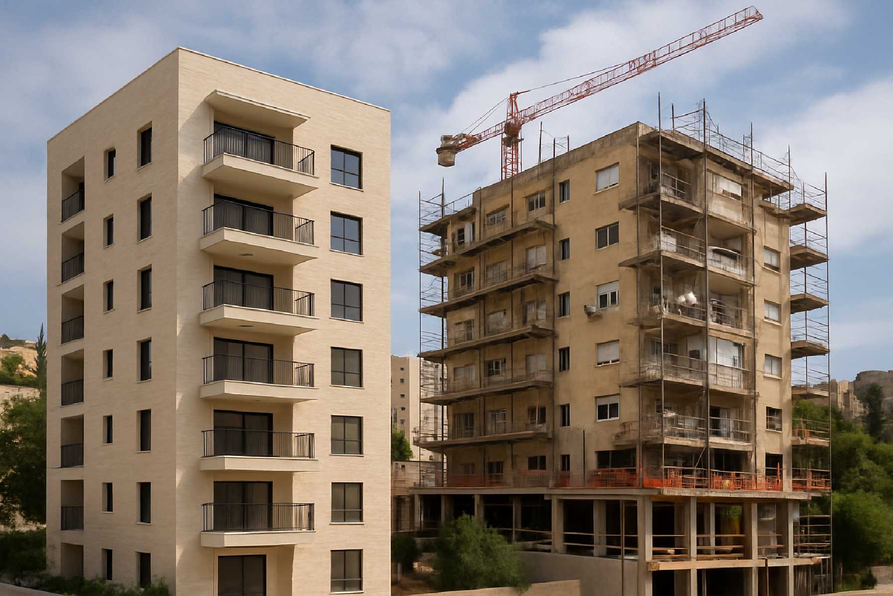 האם תכנית הבנייה של עיריית ירושלים עומדת בקריטריונים של תמ"א 38?