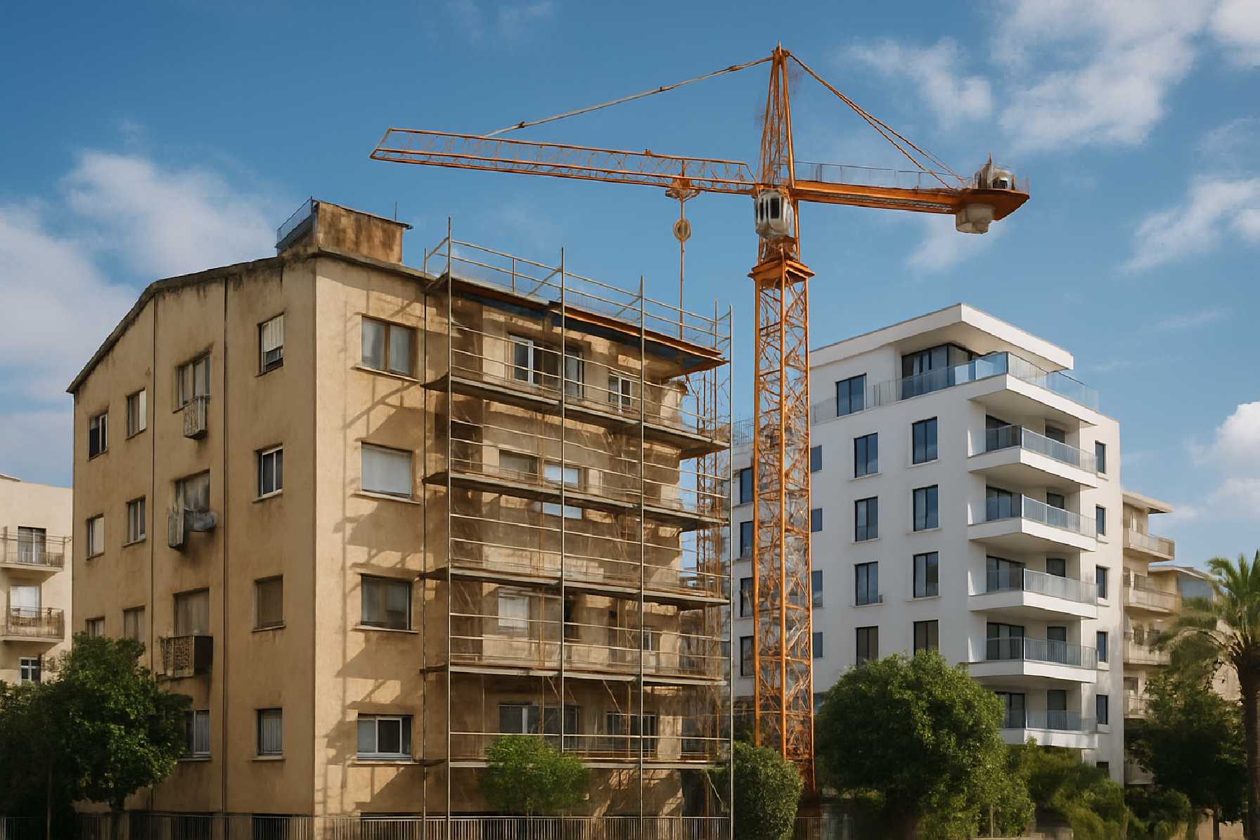 השפעת פרויקטי תמ"א 38 על התחדשות עירונית